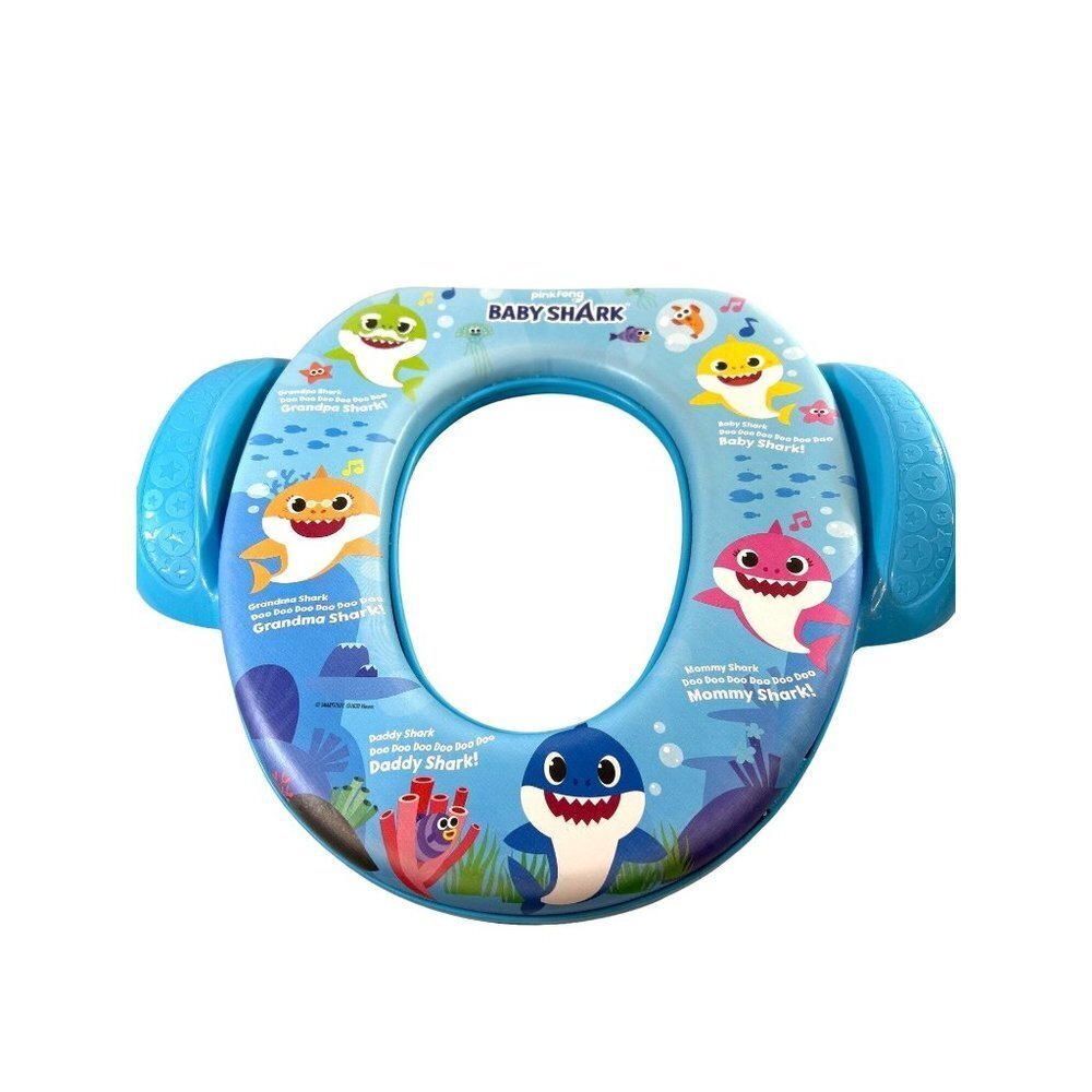 Pinkfong Baby Shark Toddler Toliet Seat Potty Training Blue